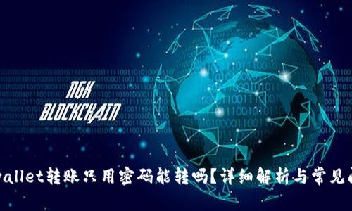 tpwallet转账只用密码能转吗?详细解析与常见问题