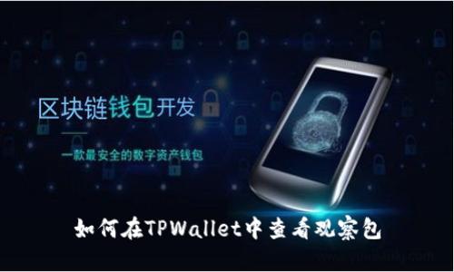 如何在TPWallet中查看观察包